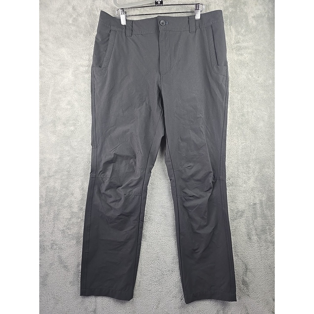 Rohan Escapers Men's‎ Size 34x30 Black Lightweight Multiflex Hiking Trousers UPF